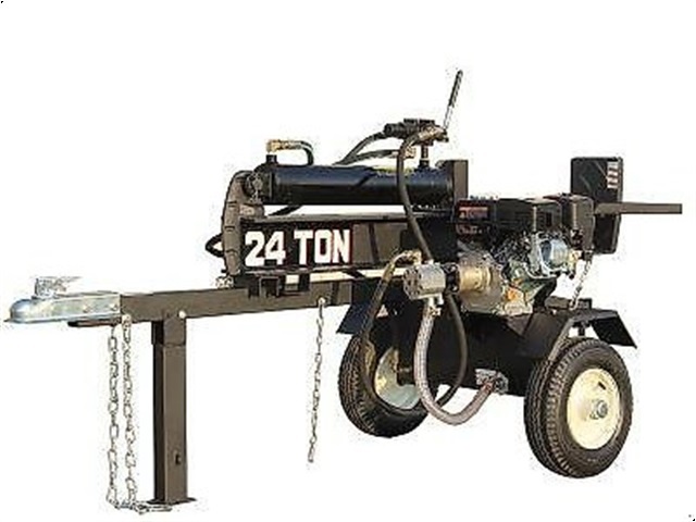 - - - Spalter Holzspalter HSA25 25ton 7PS Benzin Motor Anhänger Traktor
