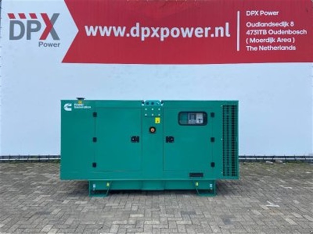 - - - C110D5 - 110 kVA Generator - DPX-18509