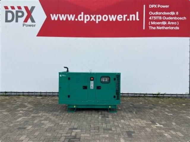 - - - C28D5 - 28 kVA Generator - DPX-18502